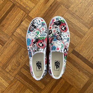 Vans Slip-On Mash-Up Stickers Skate Shoes